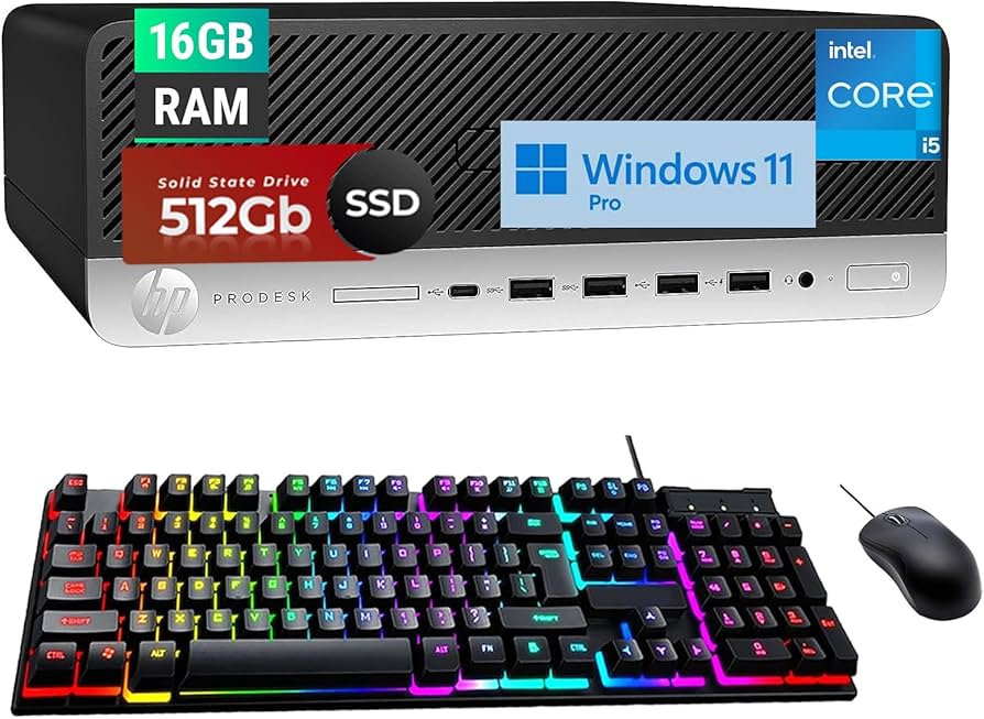 Amazon.com: HP Desktop ProDesk 600 G5 SFF, Core i5-9500 3.0GHz