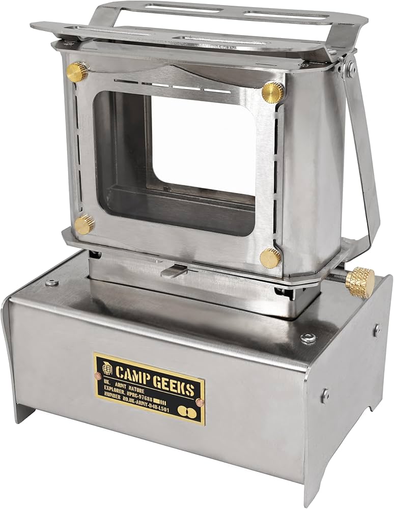 Amazon.co.jp: CAMPGEEKS アイロンストーブ オイルランタン ポータブル