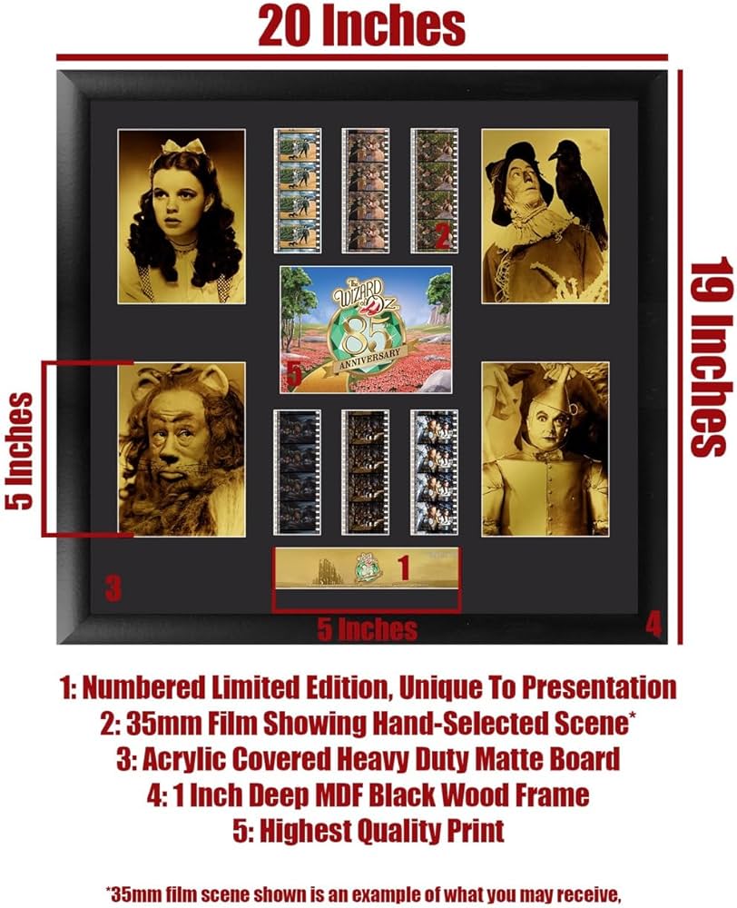 Amazon.com - The Wizard of Oz – 85th Anniversary 20” x 19