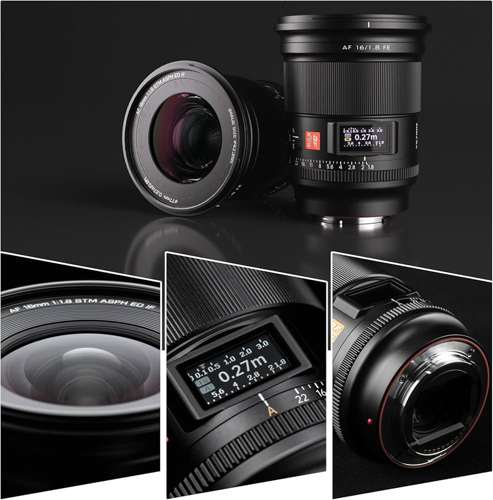 Amazon.co.jp: VILTROX 単焦点レンズ 超広角 AF 16/1.8 FE フルサイズ