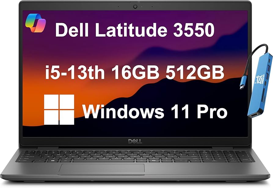 Amazon.com: Dell Latitude 3550 3000 Business Laptop (15.6