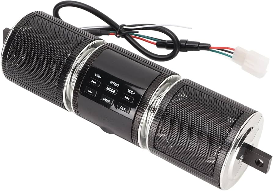 Amazon.co.jp: オートバイBluetoothスピーカー、IP54防水ワイヤレス