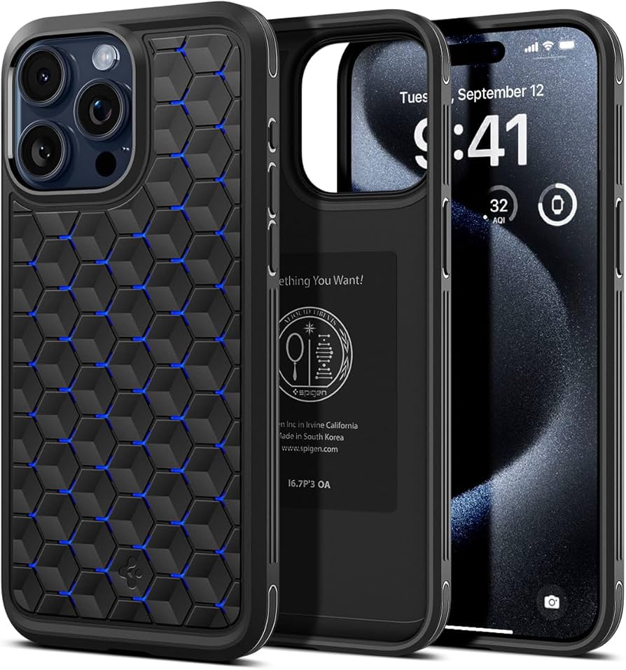 Amazon.co.jp: Spigen 【創業18年の技術力】 iPhone 15 Pro Max ケース