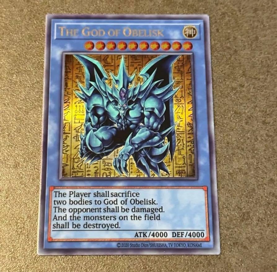 Amazon.co.jp: 三幻神 ステンレス オベリスクの巨神兵のみ ZNN : おもちゃ