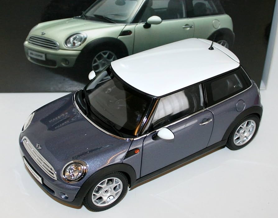 Amazon | 京商オリジナル 1/18 ミニ クーパー (R56) ブルー 完成品