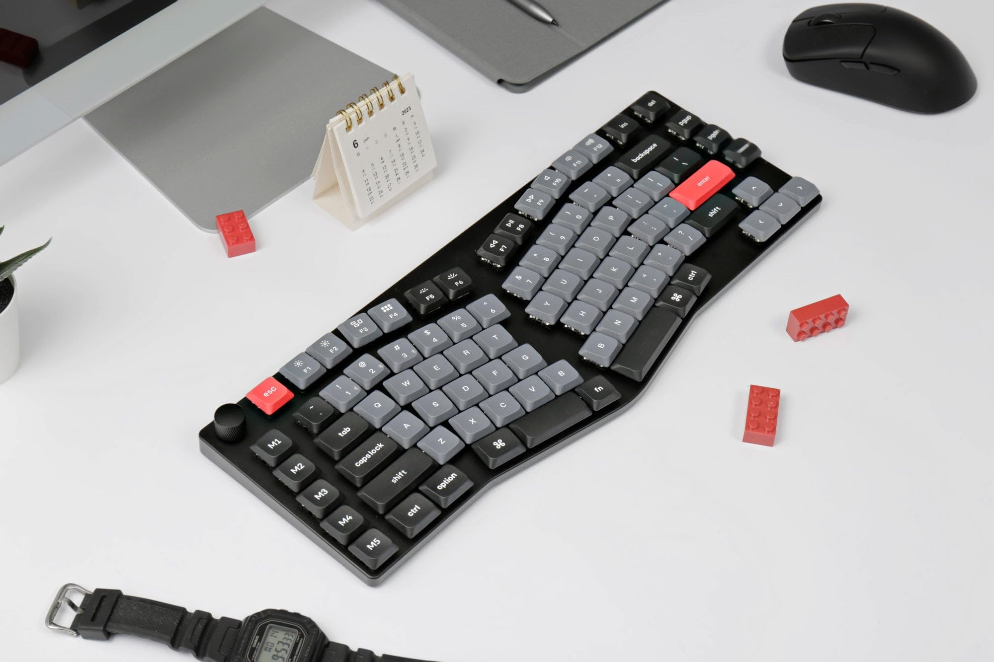 Amazon | 【国内正規品】Keychron K15 Pro Aliceレイアウト QMK/VIA