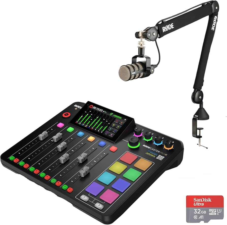 Amazon.com: Rode RODECaster Pro 2 Integrated Audio Production