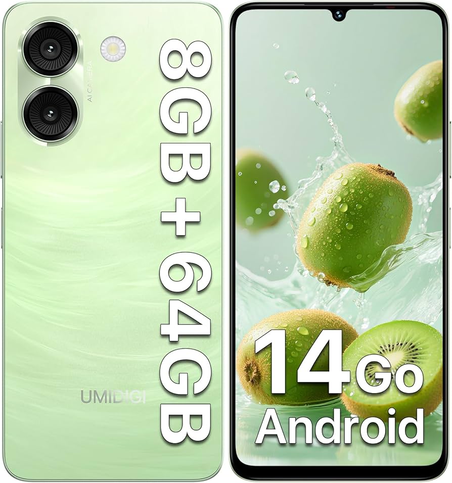 Amazon | UMIDIGI G9A simフリー スマホ 本体 Android 14 Goシステム