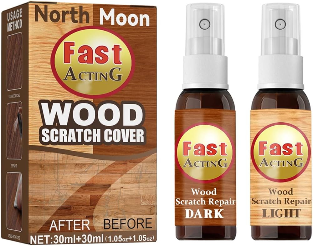 Amazon.co.jp: 木製品キズ補修スプレー スクラッチスプレー 木製品キズ