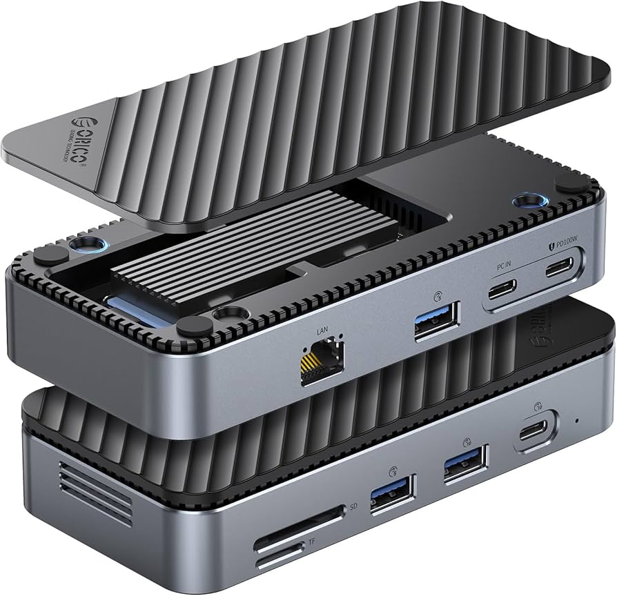 Amazon.co.jp: ORICO 9-in-1 USB Cハブ、M.2 NVMe SSDケースツールレス