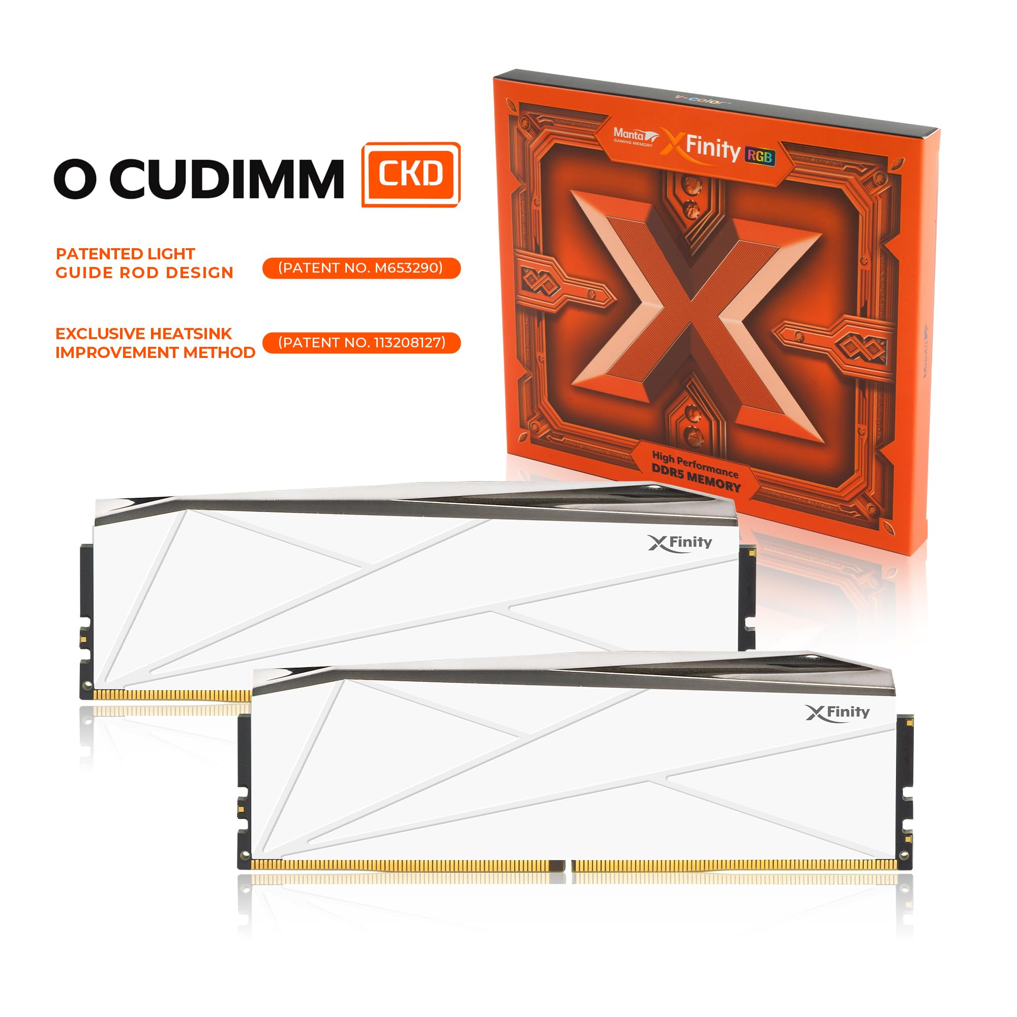 Amazon.co.jp: V-Color DDR5 Manta XFinity 32GB (16GBx2) 8000MHz