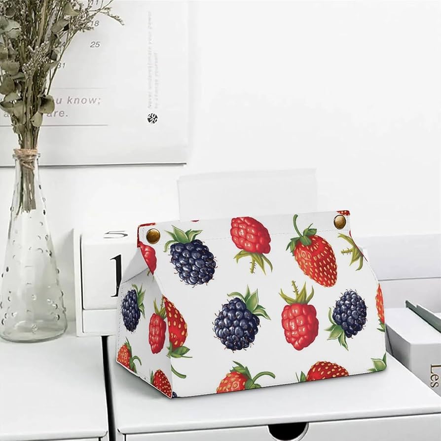 Amazon｜ティッシュケース ティッシュ いちご 苺 柄 ティッシュ
