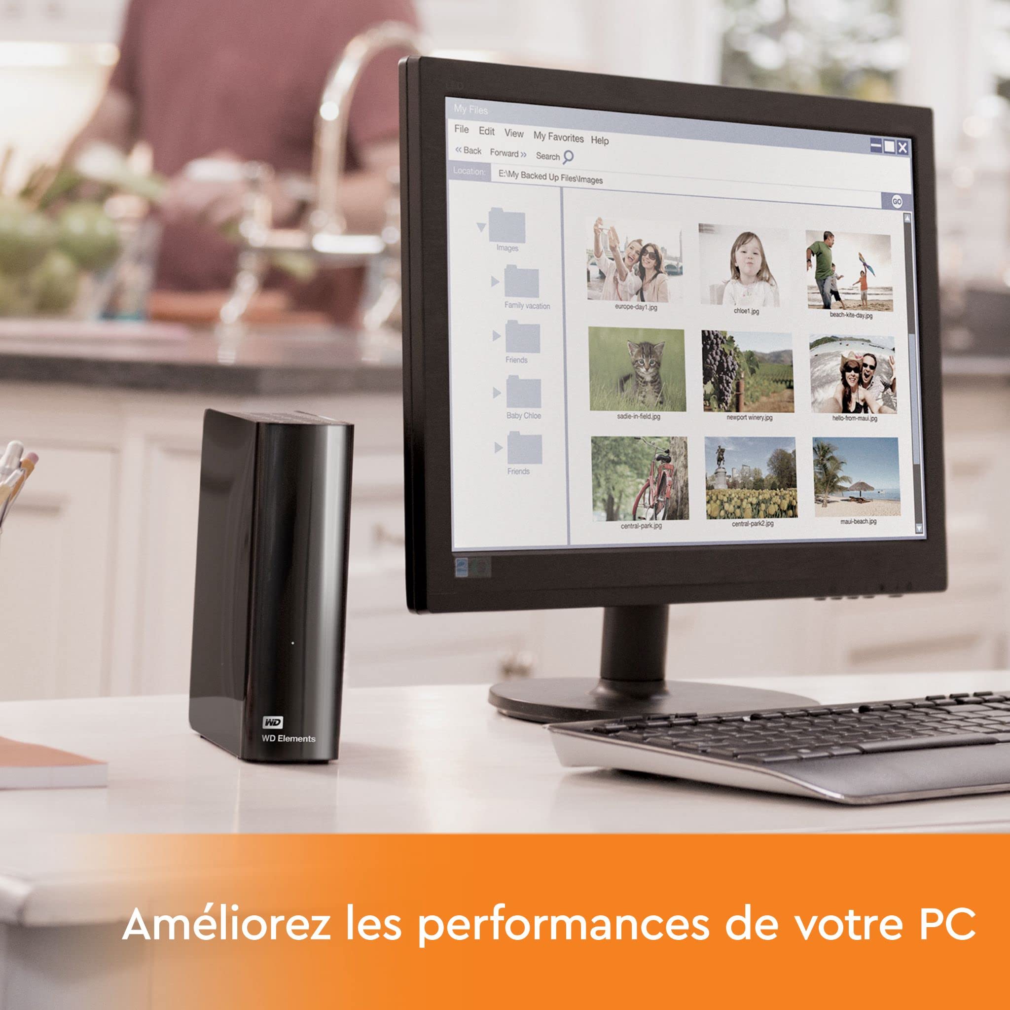 Amazon | Western Digital 12TB Elements デスクトップ外付けハード
