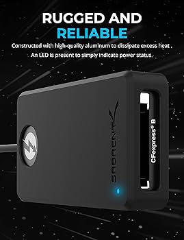Amazon.com: SABRENT Thunderbolt 3 & USB 3 Type C to CFexpress Card