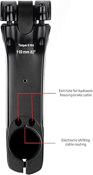 Amazon | デダ(DEDA) SUPERBOX POB 31.7/80 DCR ステム 角度：82度 高