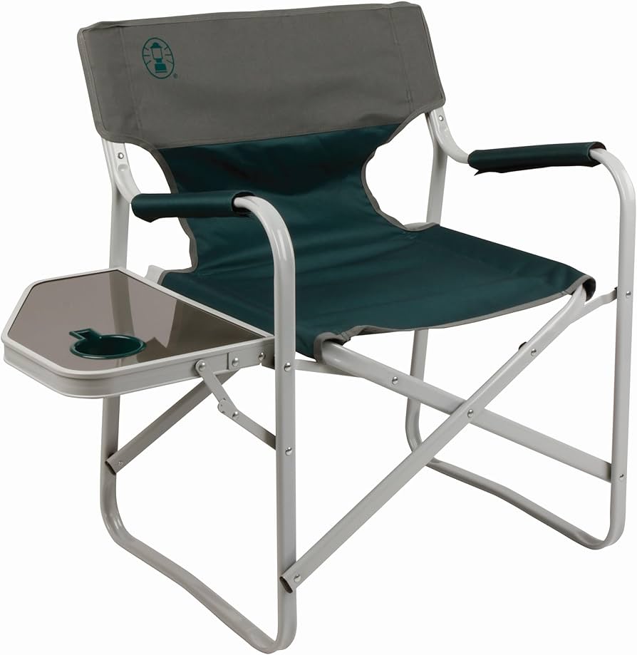 Amazon.com : Coleman Outpost Elite Folding Camping Chair with Side