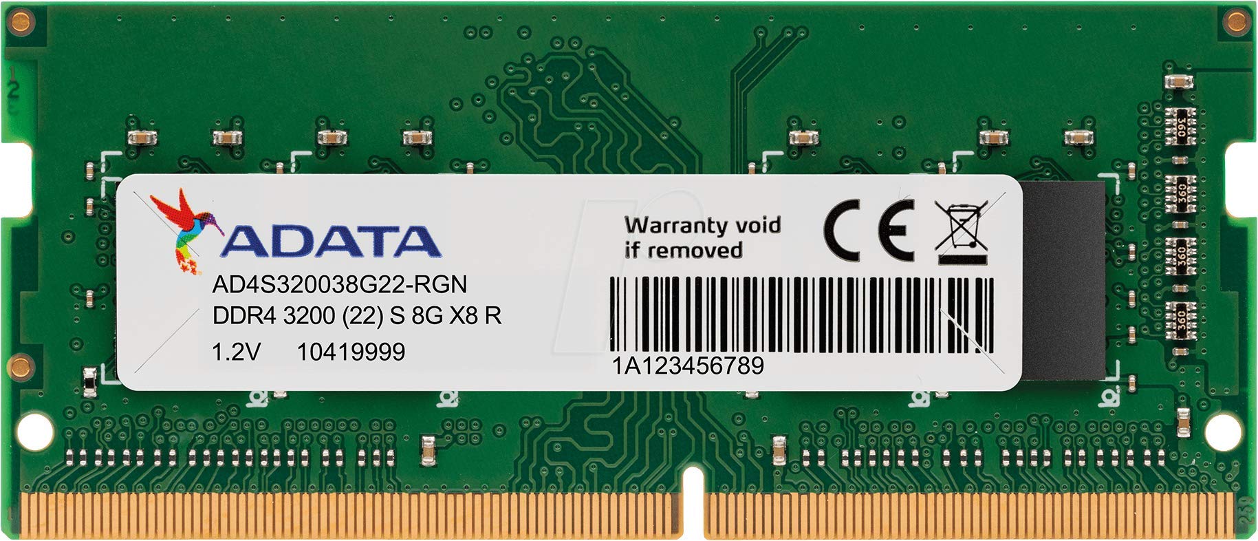 Amazon.in: Buy A-Data 8Gb Ddr4 Modules for Notebooks 3200Mhz