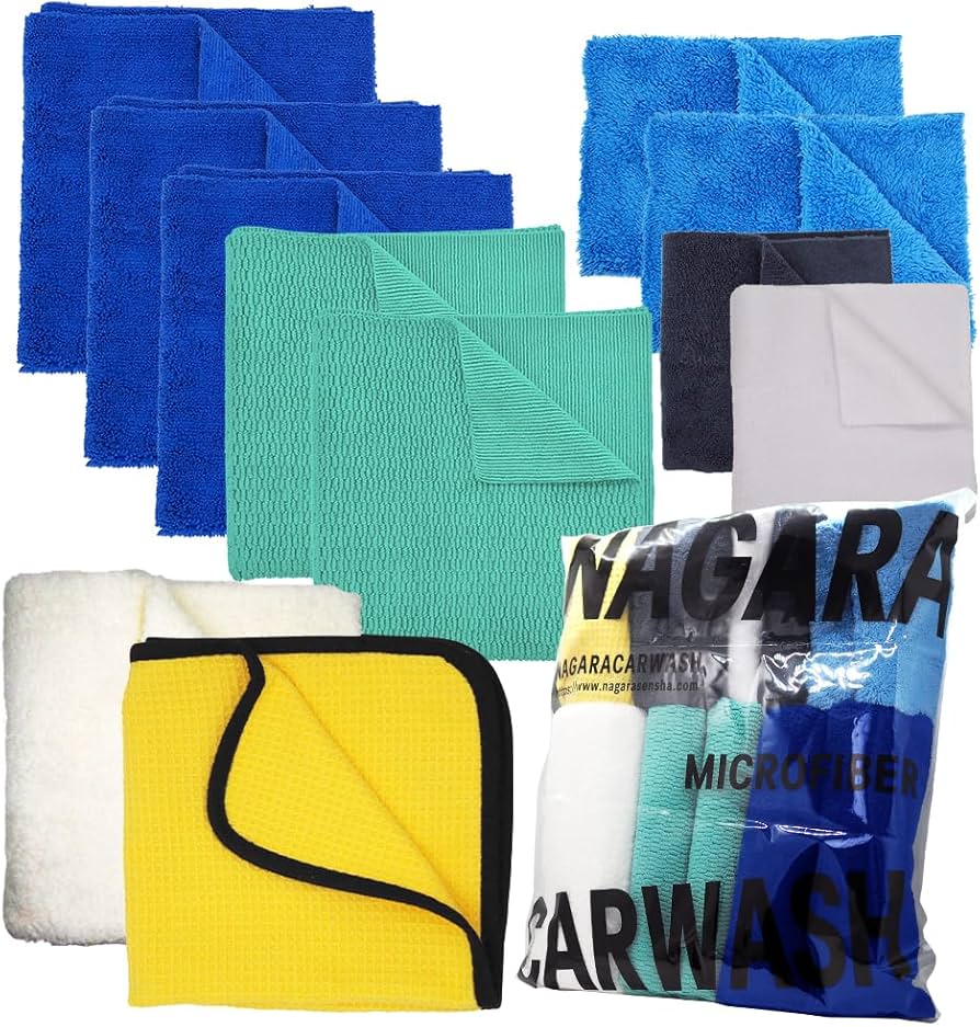 Amazon.co.jp: 【ながら洗車】 マイクロファイバーⅪ「 洗車タオル選び