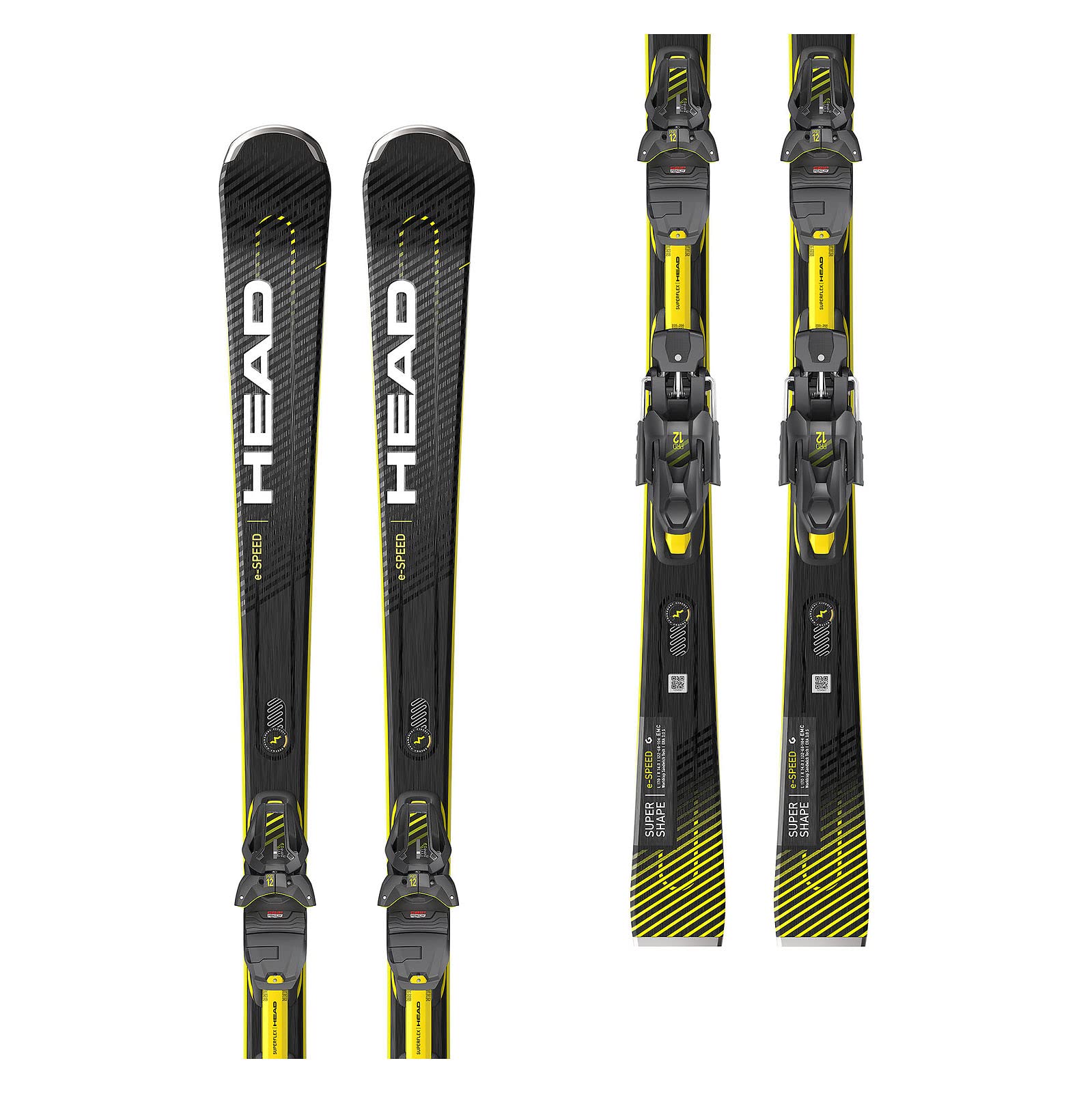 Amazon | ヘッド 2021 スーパーシェイプ E-Speed 163cm スキー PRD12