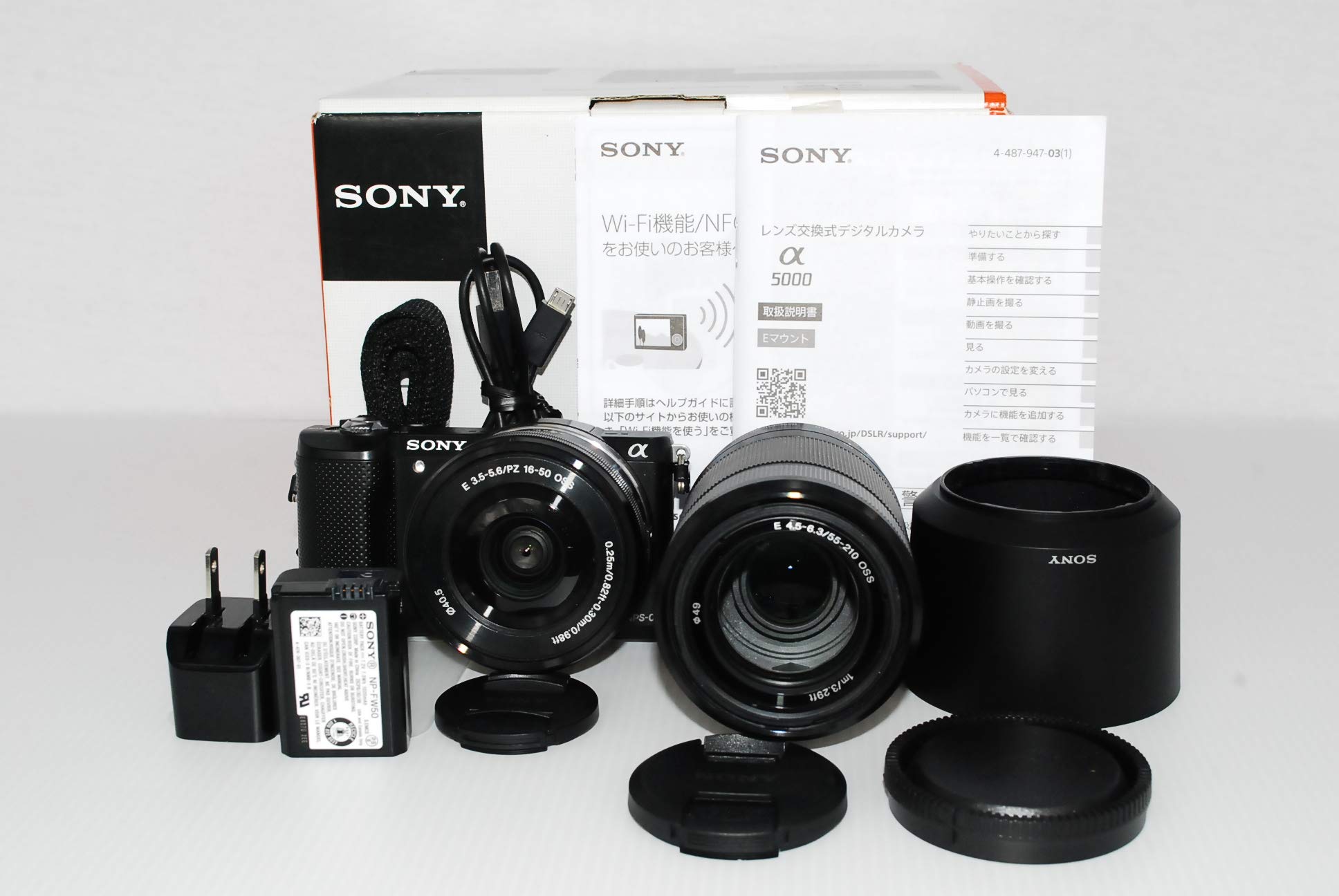 Amazon | SONY α5000 ダブルズームレンズキット(ブラック／デジタル
