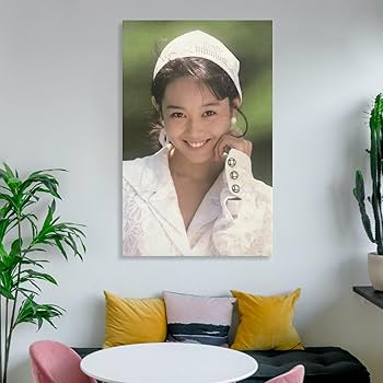 Amazon.co.jp: 浅香唯 歌手 若い頃 レトロ1 ポスター アートパネル