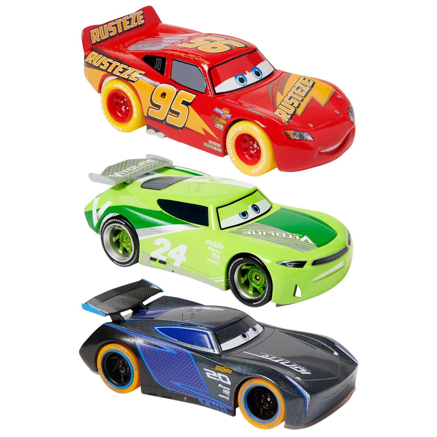 Amazon.com: Disney Store Official Cars Light-Up Pullback Die Cast