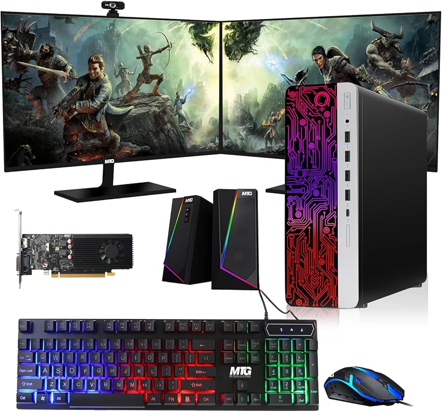 Amazon.com: TechMagnet HP G3 Gaming Desktop PC, Core i7 6th Gen