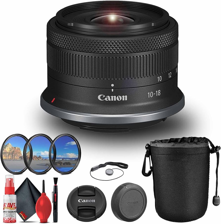 Amazon.com : Canon RF-S 10-18mm f/4.5-6.3 is STM Lens (Canon RF