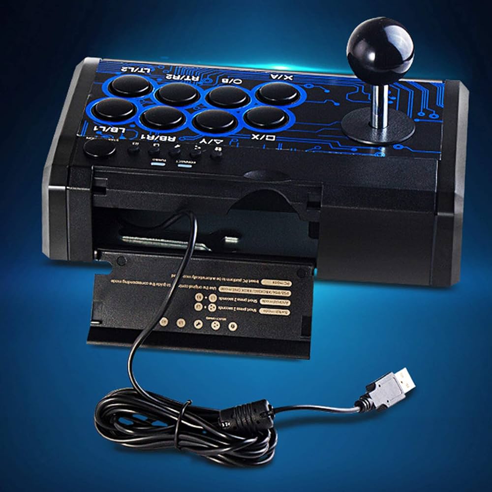 Amazon.com: SUNCHI 7 in1 USB Arcade Fight Stick Street Fighting