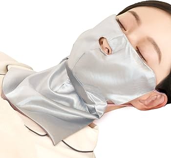 Amazon.co.jp: サイプラス 睡眠中の保湿フェイスマスク シルクとアルミ