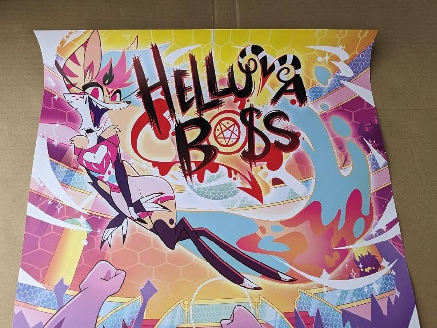 Amazon.co.jp: Helluvaboss ポスター クイーンビー ヘルヴァボス ハズ