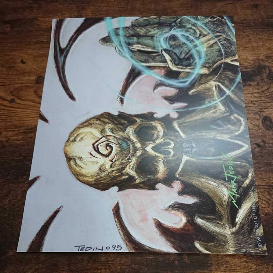 Amazon.co.jp: MTG《ネクロポーテンス/Necropotence》Mark Tedin