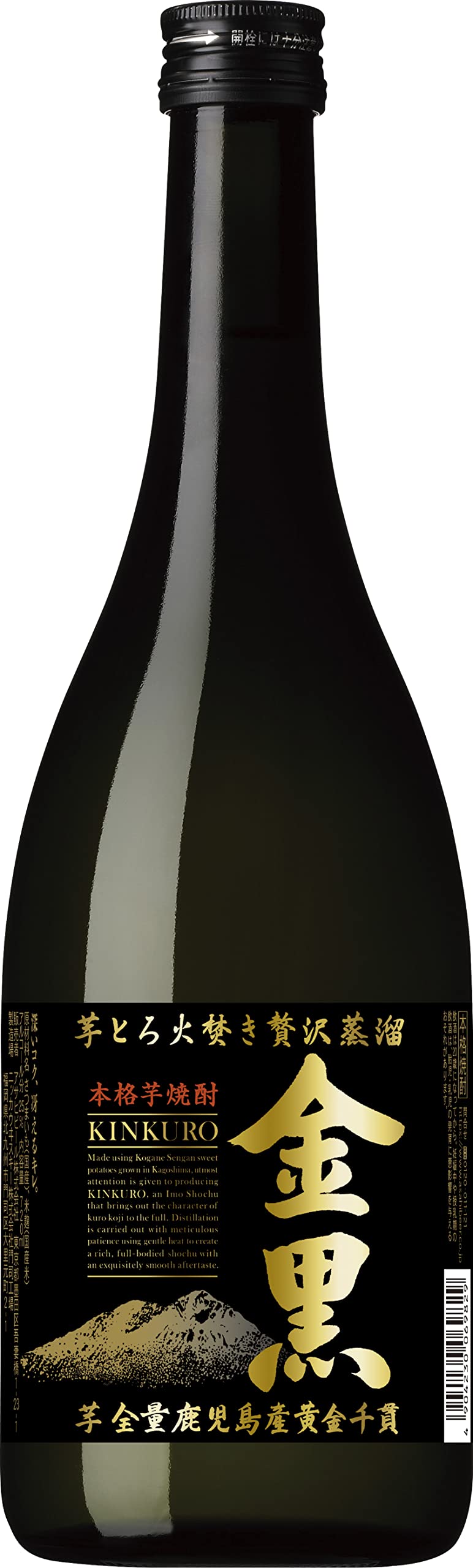 Amazon.co.jp: 本格芋焼酎 金黒25度 720ml : 食品・飲料・お酒