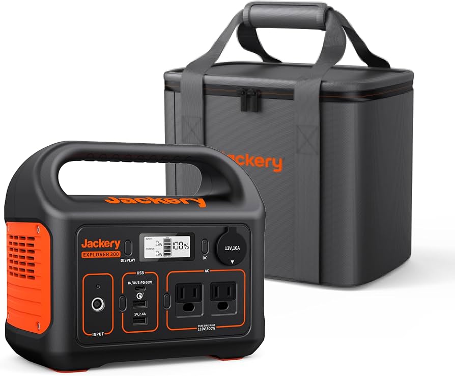 Amazon.com : Jackery Portable Power Station Explorer 300 with
