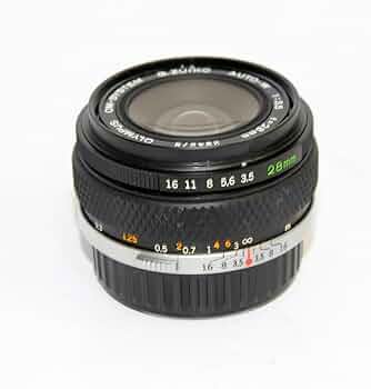 Amazon | OLYMPUS OM-SYSTEM G.ZUIKO Auto-W 28mm 1:3.5 | ミラーレス