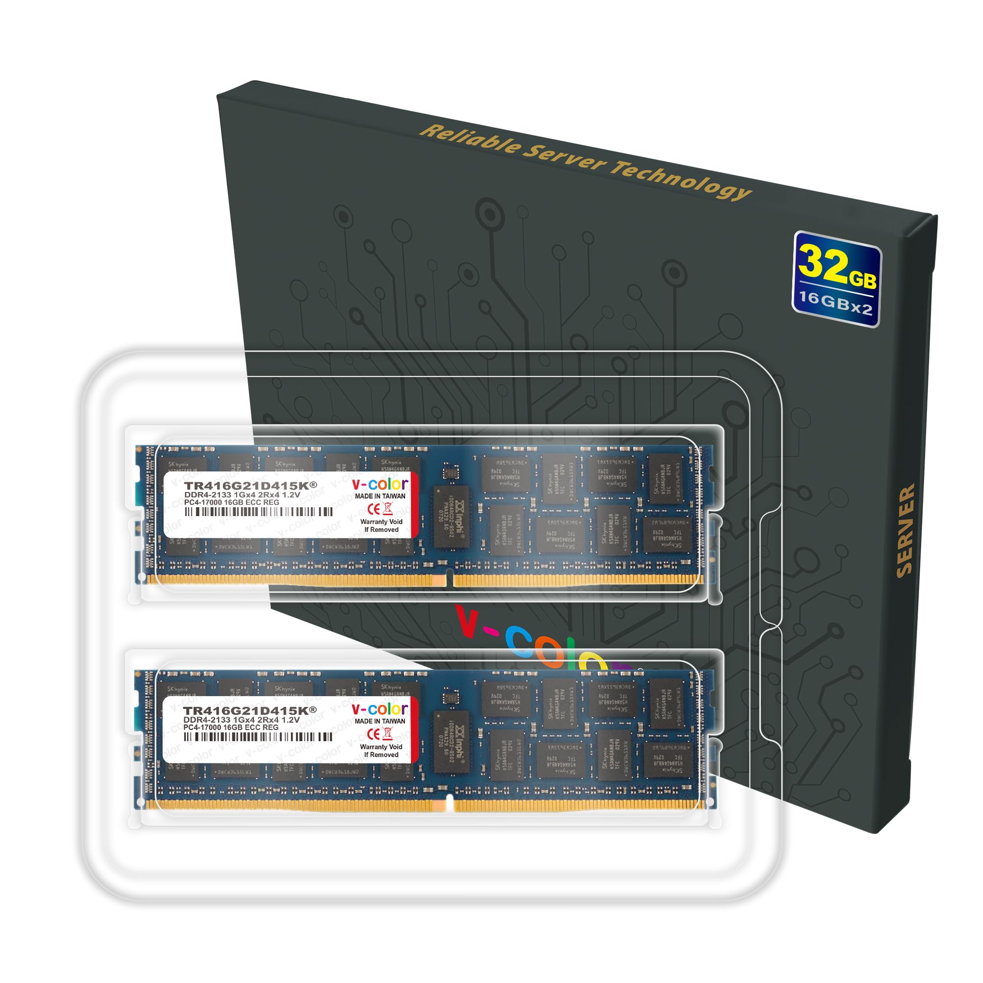 Amazon.co.jp: v-color: ECC R-DIMM │ DDR4