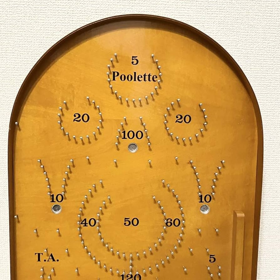 Amazon.co.jp: Poolette プーレー コリントゲーム ピンボール パチンコ