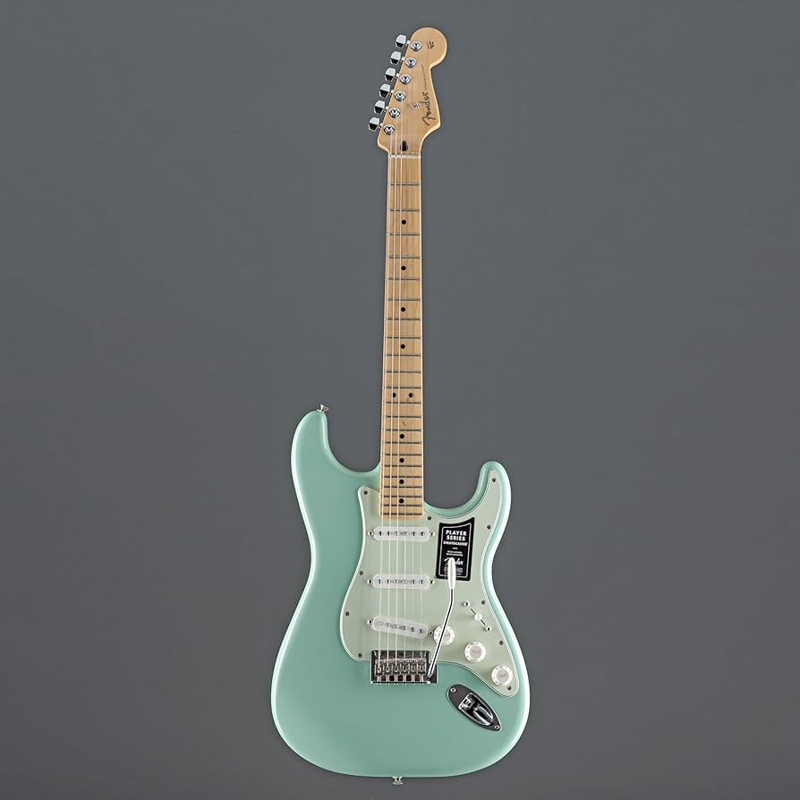 Amazon | Fender LTD Player Stratocaster Surf Green エレキギター