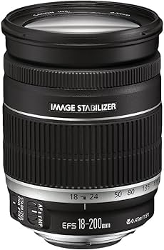 Amazon.com : Canon EF-S 18-200mm f/3.5-5.6 IS Standard Zoom Lens