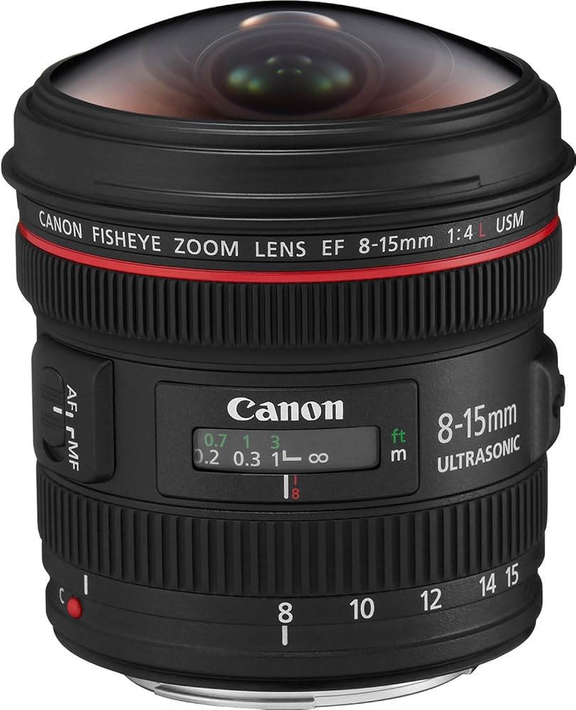 Amazon.co.jp: Canon EF 8-15mm f/4L Fisheye USM SLR Wide fish-eye