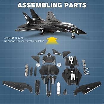 Amazon.co.jp: SEBUNAS 1:72スケール F-14 トムキャットファイター