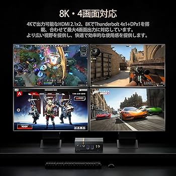 Amazon.co.jp: ミニPC 第12世代インテル Core i9-12900H 14コア 20