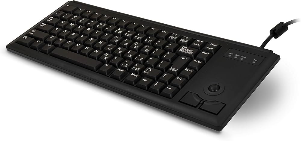 Amazon.com: Cherry G84 UltraSlim Keyboard w/Trackball