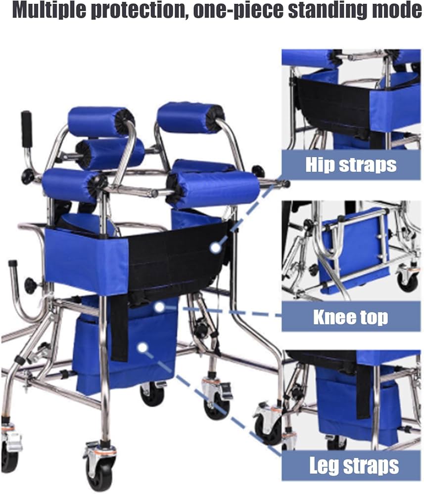 Amazon.co.jp: 障害のある子供のための歩行器ウォーカー、車輪のある