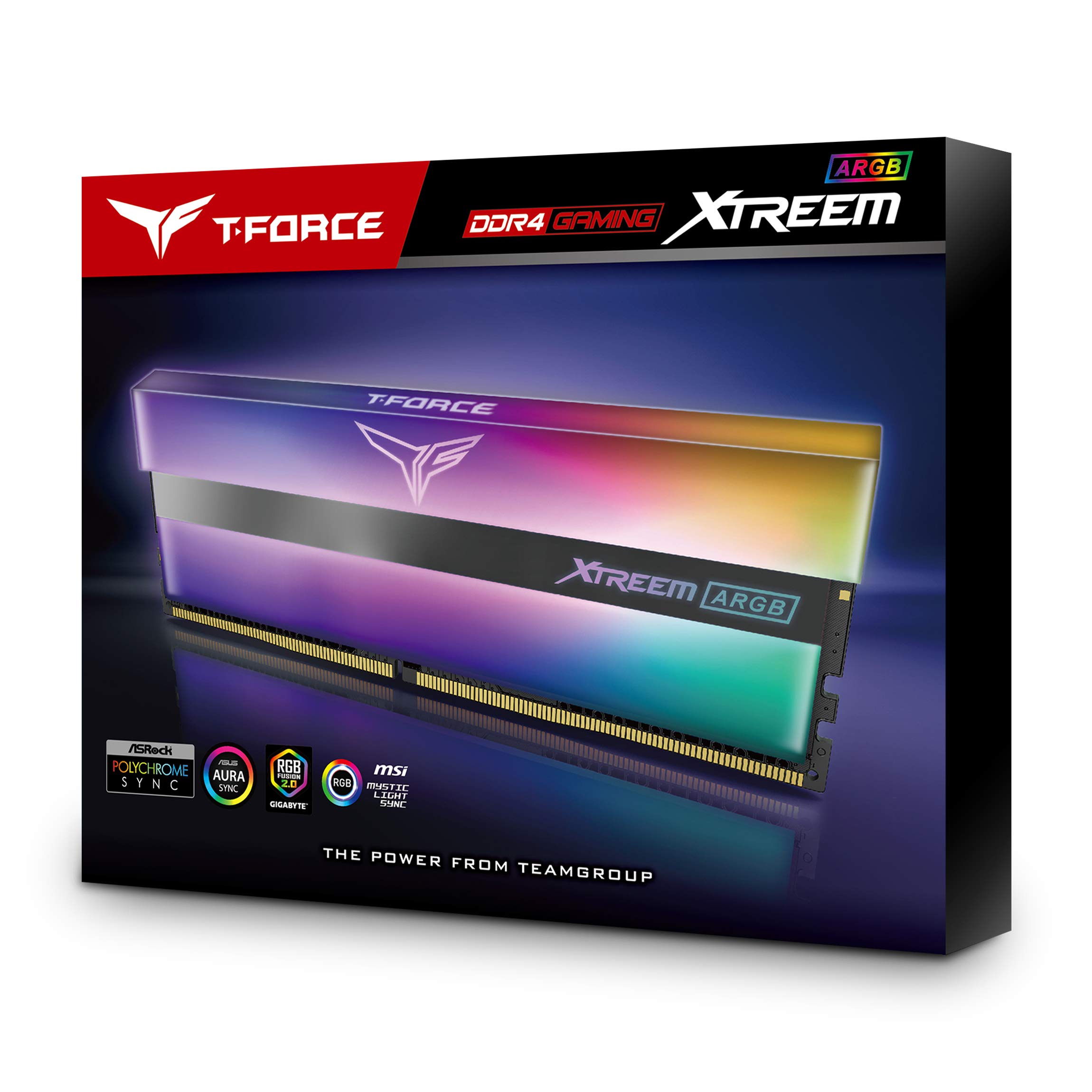 TEAMGROUP T-Force Xtreem ARGB 3200MHz CL14 16GB Kit (2x8GB) PC4