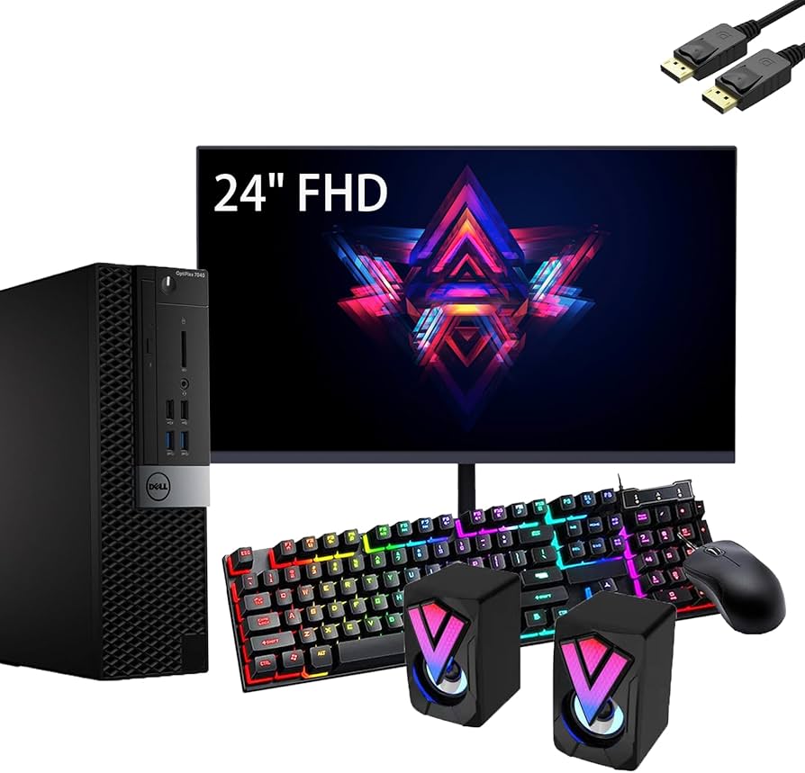 Amazon.com: Dell OptiPlex 7040 SFF Desktop PC with 24