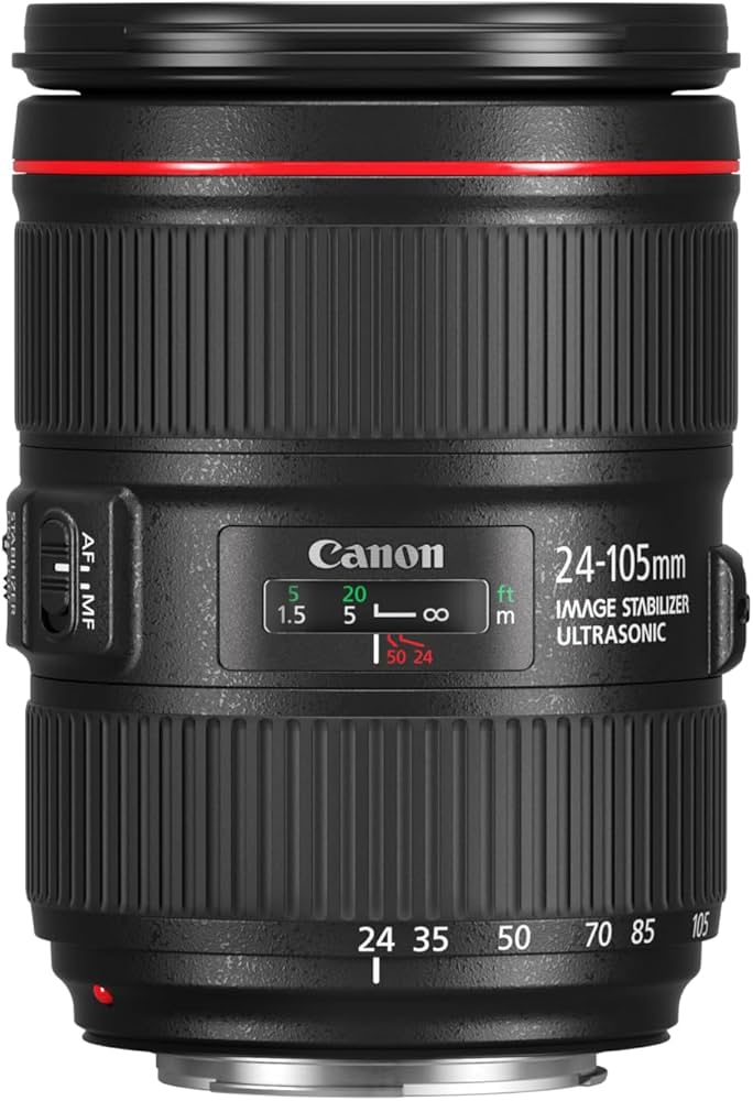 Amazon.com : Canon Zoom Lens EF24-105mm F4L is II USM - White Box