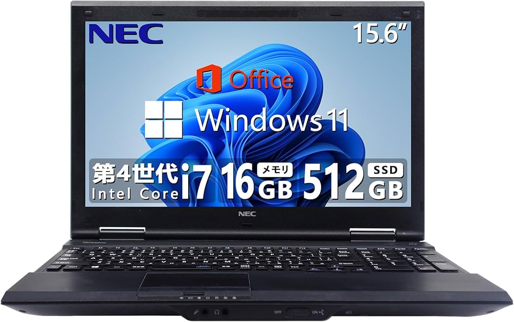 Amazon.co.jp: 【整備済み品】 NEC ノートパソコン VK26 VK27/Office