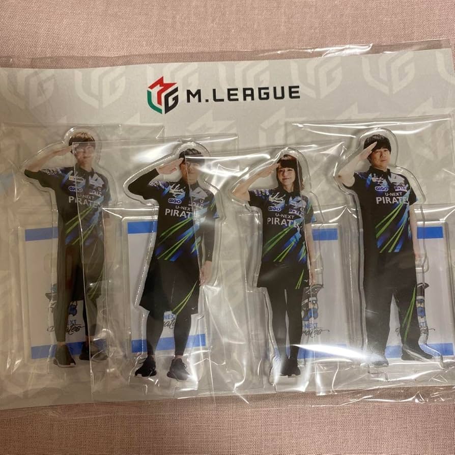 Amazon.co.jp: Mリーグ U-NEXTパイレーツ アクリルスタンド アクスタ