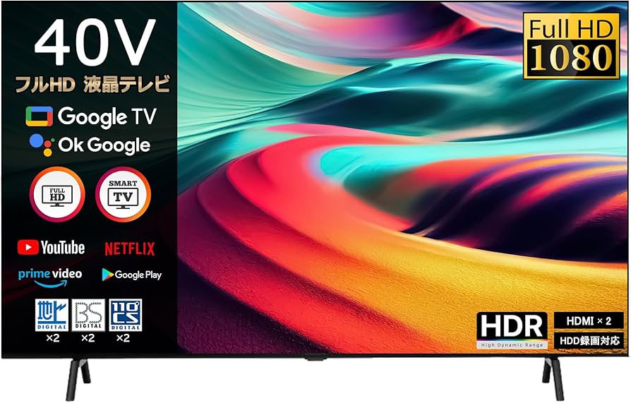 Amazon.co.jp: [スマートテレビ] 40インチ フルハイビジョン 液晶